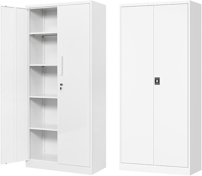 Metal Storage Cabinet-72” Tall Steel File Cabinets by Fesbos