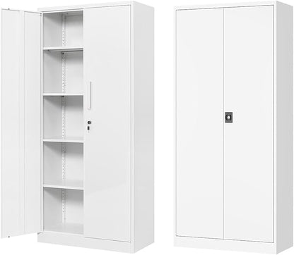 Metal Storage Cabinet-72” Tall Steel File Cabinets by Fesbos