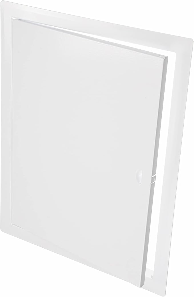 12" x 16" White Metal Access Panel. Service Shaft Door Panel. Plumbing by Unknown