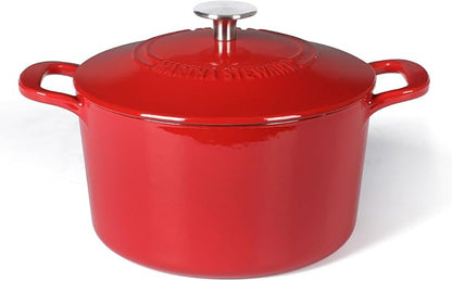 Martha Stewart Gatwick 4 Quart Enamel Cast Iron Dutch Oven by MarthaStewart