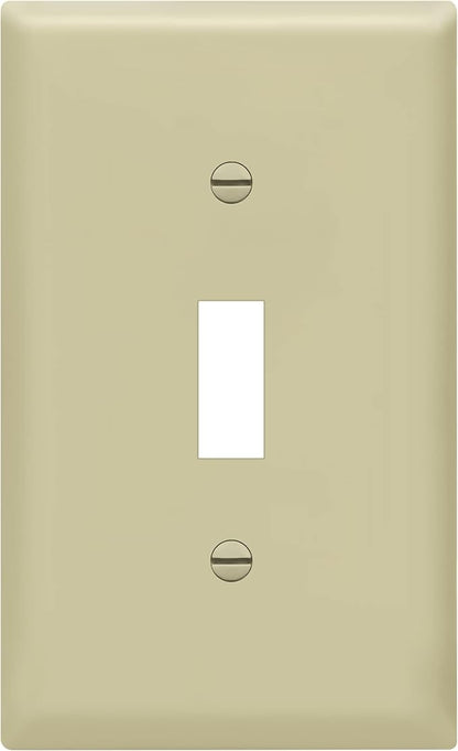 ENERLITES Toggle Light Switch Wall Plate, Size 1-Gang 4.50" x 2.76", by Enerlites