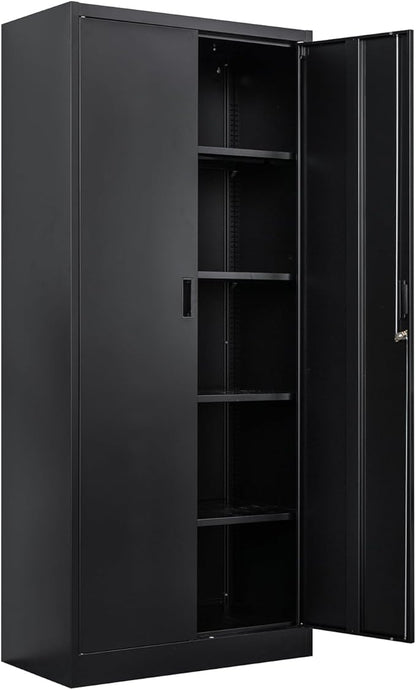 Storage Cabinet, 72 Inch Tall Metal Storage Cabinet by TaskStorz