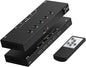 8K@60Hz HDMI 2.1 Switch 5 in 1 Out, 48Gbps Ultra HD 4K 120Hz, HDR10/Dolby Vision by OseTub