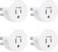 KTMC Smart Plug 4 Pack, Alexa & Google Home Compatible, No Hub Required by KTMC