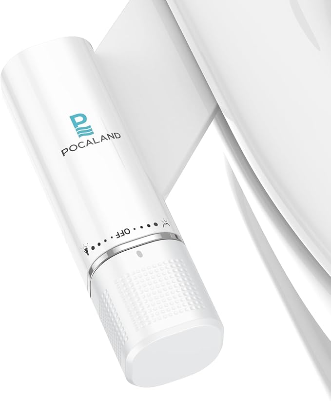 Ultra-Slim Bidet Attachment, Posterior&Feminine Wash-, Non-Electric Bidet by POCALAND