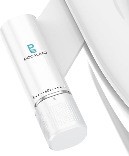 Ultra-Slim Bidet Attachment, Posterior&Feminine Wash-, Non-Electric Bidet by POCALAND