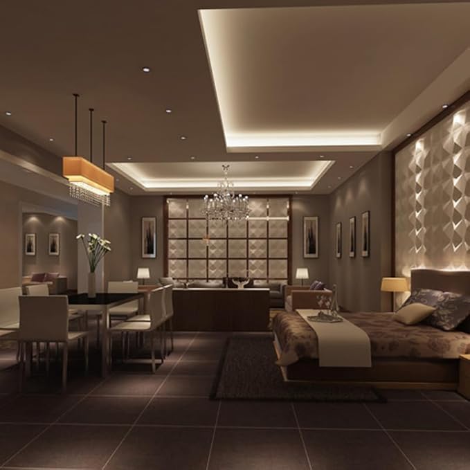 Art3d Decorative 3D Wall Panel, 32 Sq.FT PVC Interior Wall Decor - Image 4