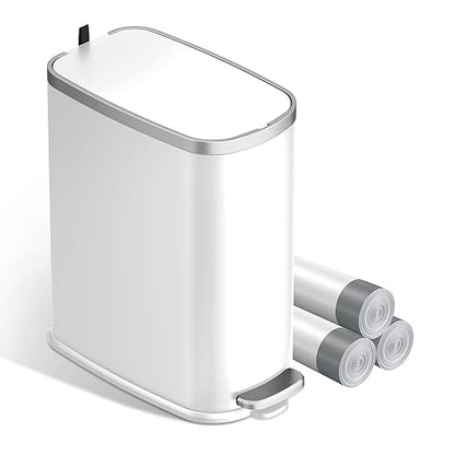 KUK Slim Bathroom Trash Can by KUK