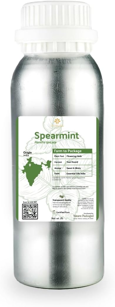 Spearmint Essential Oil by NaturePackaged