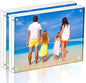 Meetu Acrylic Picture Frame 5x7 Tabletop Photo Frame Magnetic Double Sided by Meetu