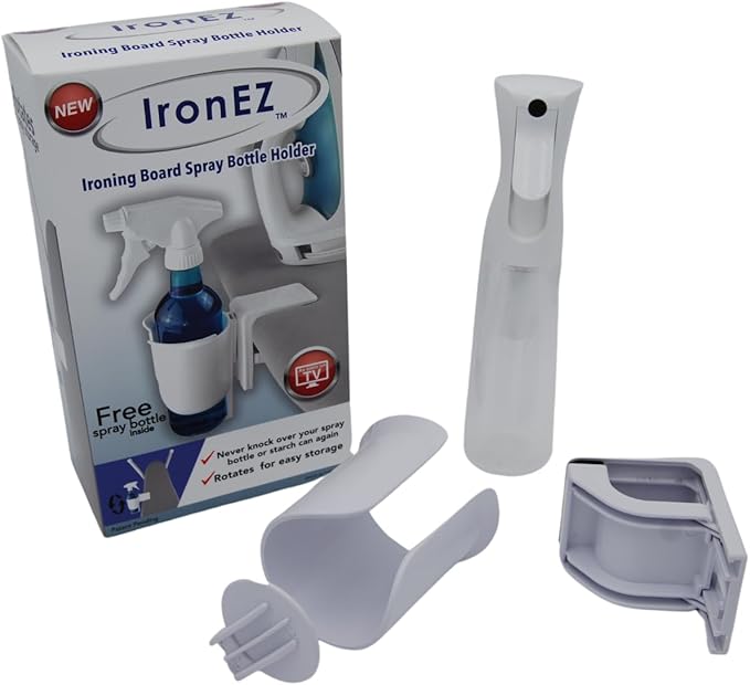 IronEZ Ironing Board Spray Bottle Holder As Seen On TV - Image 3