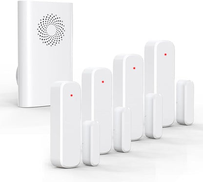 Wireless Door Chime, Door Open Sensor Alarm When Entry Business/Office/Store by AMHEY