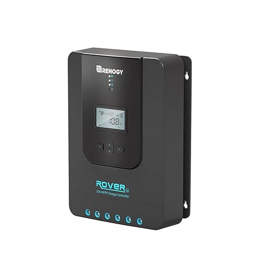 Renogy Solar Charge Controller Rover 20A 12V24V Auto DC Input MPPT Charge by RenogySolar