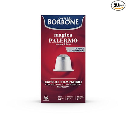 Caffè Borbone Magica Palermo Aluminum Capsules Compatible by Caff%C3%A8BorboneAmerica