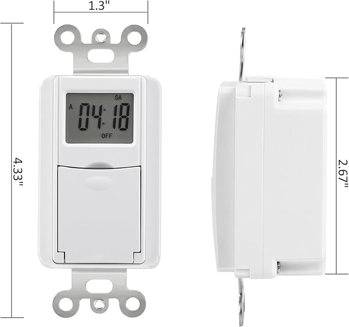 DEWENWILS Indoor in Wall Timer Switch - Image 7