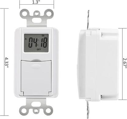 DEWENWILS Indoor in Wall Timer Switch - Image 7