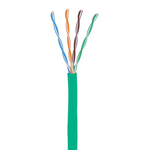 Elite CAT5E Riser, UTP 24AWG, Solid Bare Copper, UL Certified, Bulk Ethernet - Image 2