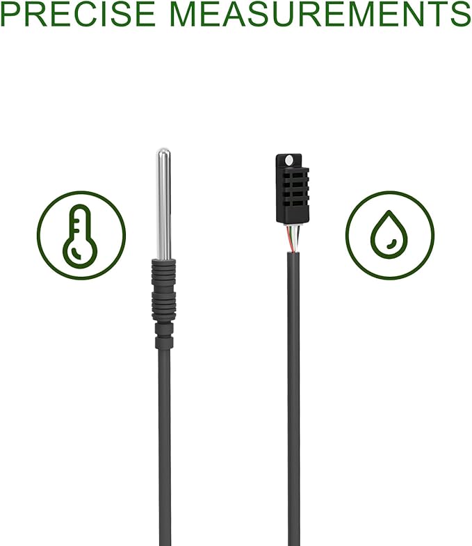Dual Probe Temperature & Humidity Controller, Independent Sensors - Image 3