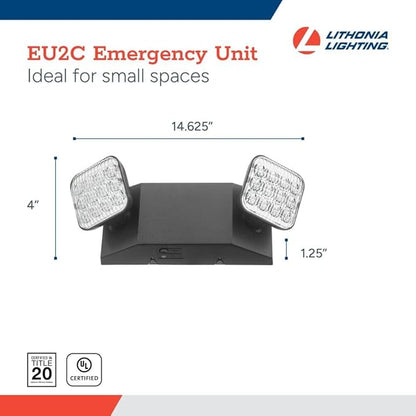 Lithonia Lighting Basics LED Emergency Light, Emergency Lighting - Image 4
