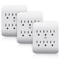 ELEGRP 6-Outlet Extender with Central Anchor, 3-Prong Grounded Wall Tab by ELEGRP%7CELEGROUP