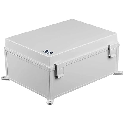Co. ABS 11.81" x 15.7" x 6.7" Waterproof IP67 Hinged Electronics Distribution by DJCSupplyCompany