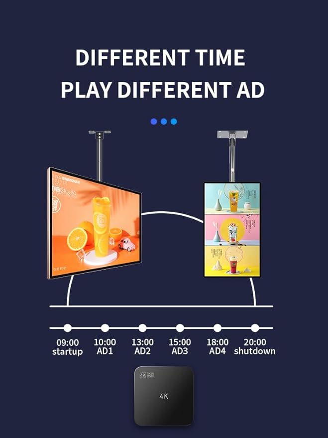 Lunzn Digital Signage Advertising Display Box Commercial AD Media Player - Image 7