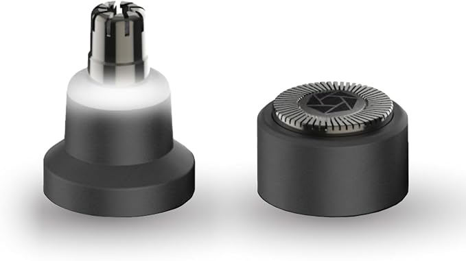 Microtouch Titanium Edge Ear & Nose Trimmer – Dual Rotary Blade Heads by MicroTouch