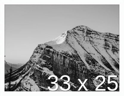 Frame It Easy 33 x 25 White Wood Frame by FrameItEasy