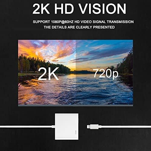 Apple MFi Certified Lightning to HDMI Digital AV Adapter 1080P HD Video HDMI - Image 4
