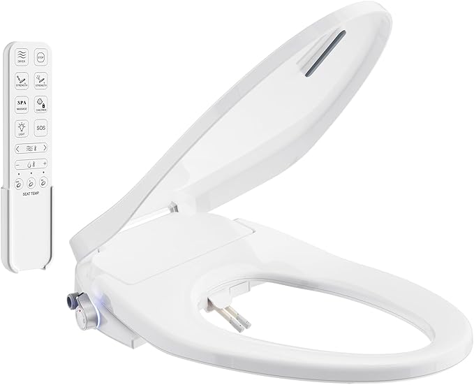 SR SUN RISE Electric Bidet Toilet Seat Elongated by Unknown