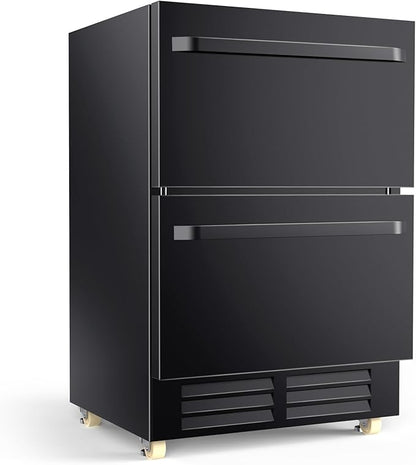 24 Inch Outdoor Refrigerator for Patio by Velivi