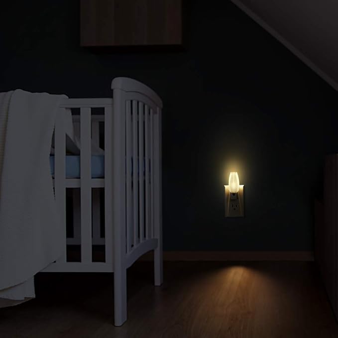 Emotionlite Plug in Night Light, Warm White LED Nightlight, Dusk to Dawn Sensor - Image 5
