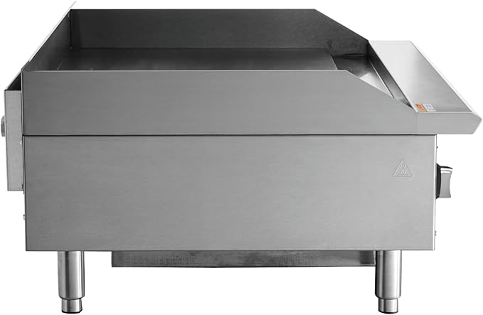 Kratos 36" Wide Commercial Countertop Griddle, Gas Hot Plate - Image 5