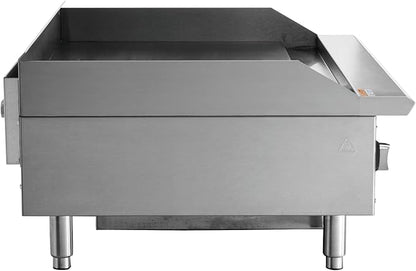 Kratos 36" Wide Commercial Countertop Griddle, Gas Hot Plate - Image 5