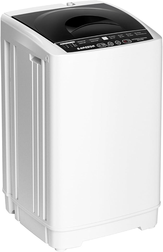 BANGSON 1.31cu.ft Portable Washing Machine, Full-Automatic Washing Machine by BANGSON