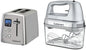 Cuisinart CPT-415P1 Countdown Metal Toaster, Brushed Stainless & HM-90BCS Power by Cuisinart