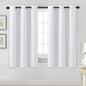 H.VERSAILTEX White Curtains for Bedroom Thermal Insulated Room Darkening Living by HVERSAILTEX