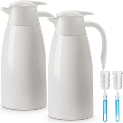 Norme 2 Pcs Thermal Coffee Carafe Insulated Stainless Steel Coffee Carafe by Norme