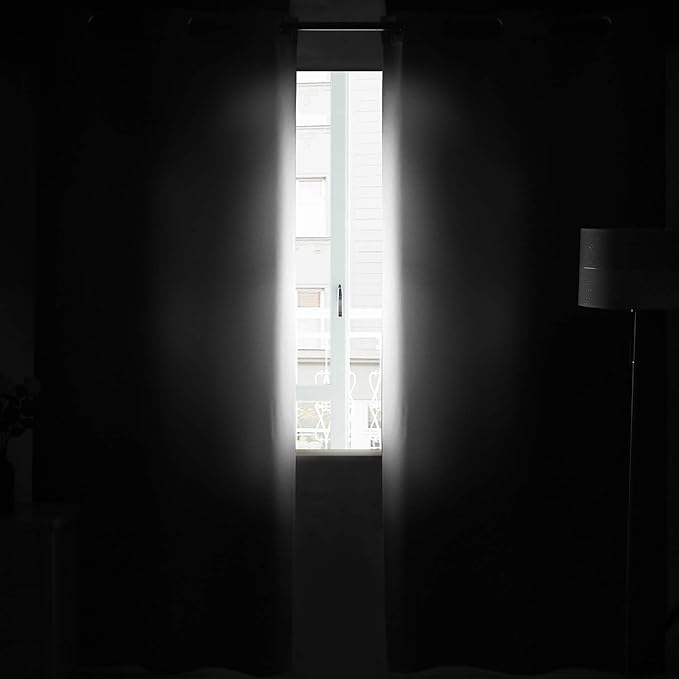 DWCN Room Darkening Curtains, Curtains 45 Inches Long, Thermal Curtains - Image 5