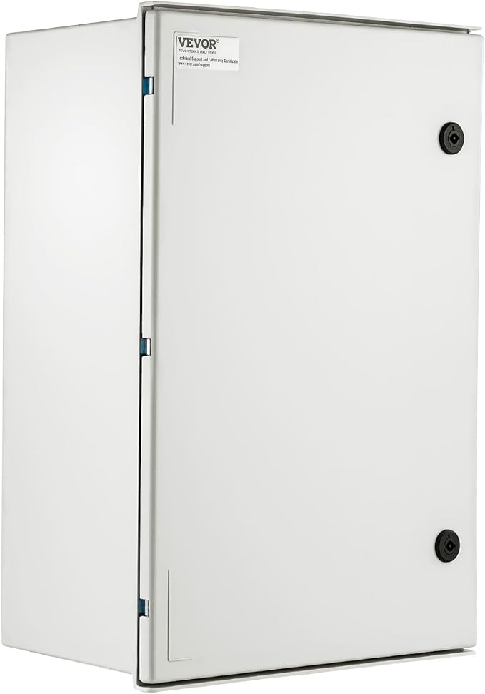 VEVOR Fiberglass Enclosure 23.6 x 15.7 x 9.1 Electrical Enclosure Box NEMA 3X - Image 9