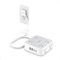 TESSAN Surge Protector Power Strip, 5 FT Extension Cord by TESSAN
