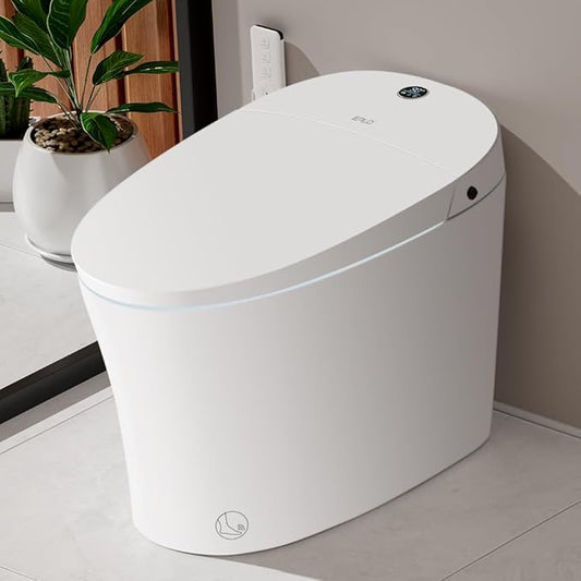 EPLO Smart Toilet Bidet with Auto Open Close, Foam Shield, 1000G MaP Flush Score by ProfessionalSmartToilet