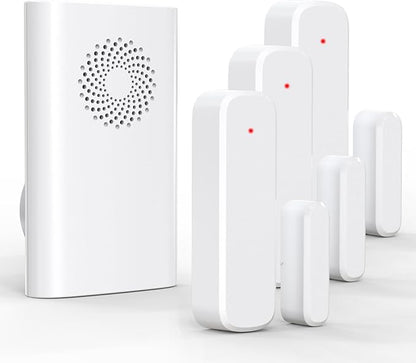 Door Chime, Wireless Door Open Sensor Alarm When Entry Business/Office/Store by AMHEY
