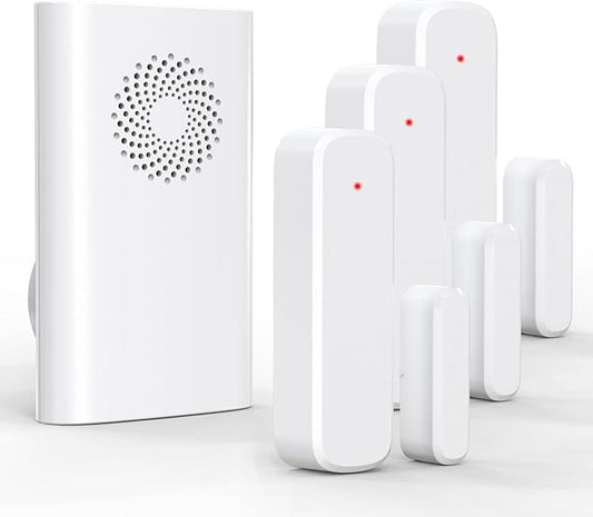 Door Chime, Wireless Door Open Sensor Alarm When Entry Business/Office/Store by AMHEY
