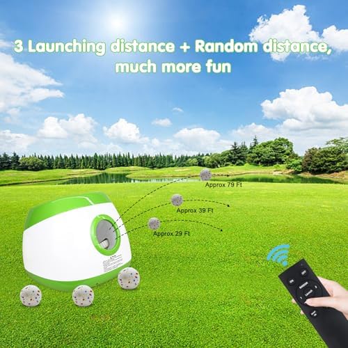 mekaple automatic dog ball launcher, upgraded interactive dog, close-up detail