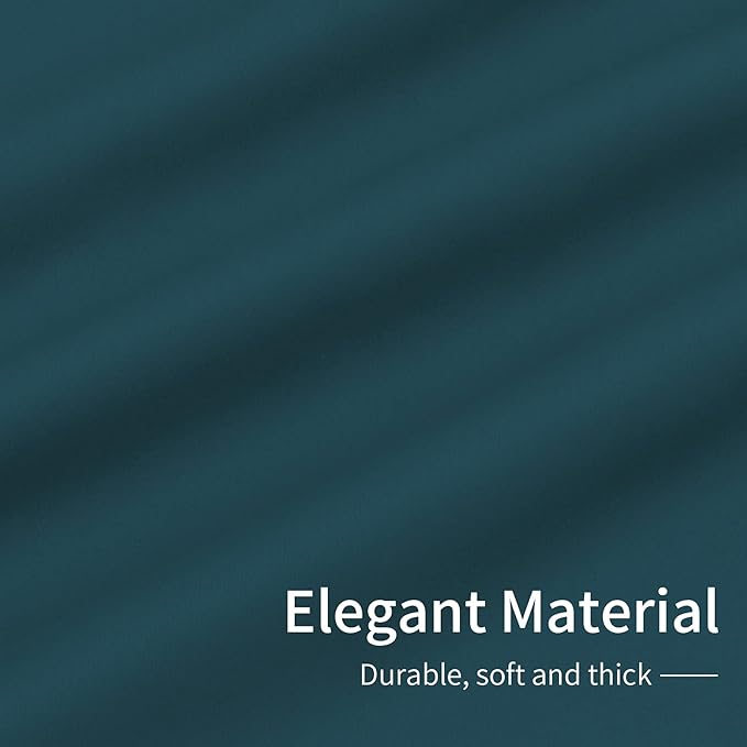 Easy-Going Blackout Curtains for Bedroom, Solid Thermal Insulated Grommet and - Image 6