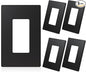 ELEGRP 1 Gang Screwless Decorative Wall Plates, Mid-Size Unbreakable by ELEGRP%7CELEGROUP