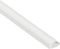 D-Line Half Round Cord Hider, Patented Cable Cover, Hide TV Wall Mount Wires by D-LineUSAinc