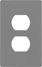ENERLITES Screwless Duplex Wall Plate, Child Safe Receptacle Outlet Cover by Enerlites