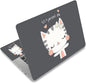 Laptop Skin Sticker Decal, Decorative Waterproof Removable, Cute Cat by ToLuLu